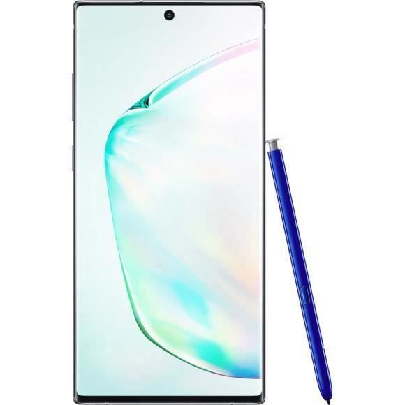 SAMSUNG Galaxy Note 10+ 256 go Argent - Reconditionné - Etat correct