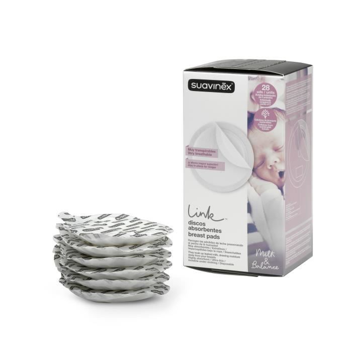 SUAVINEX Coussinets d’allaitement - 28 unités