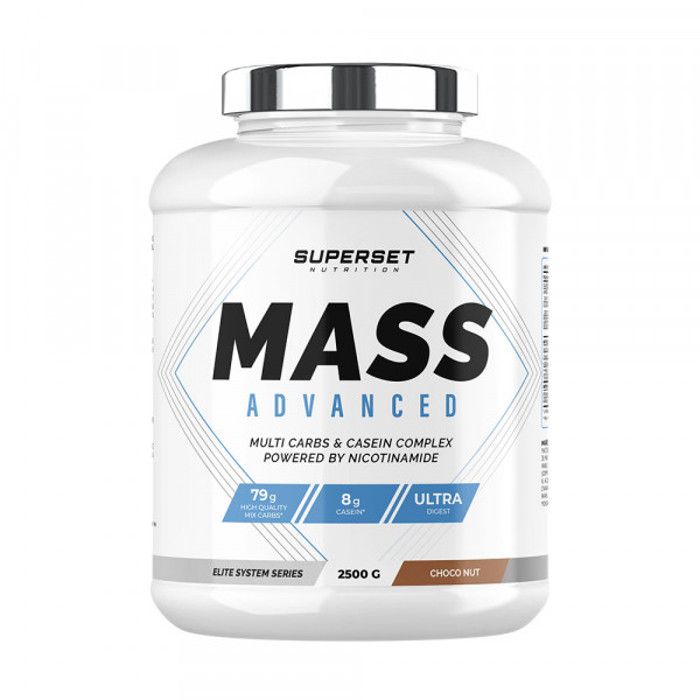 MASS ADVANCED (2,5kg) | Gainers | Nutella | Superset Nutrition
