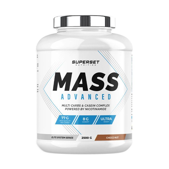 MASS ADVANCED (2,5kg) | Gainers | Nutella | Superset Nutrition