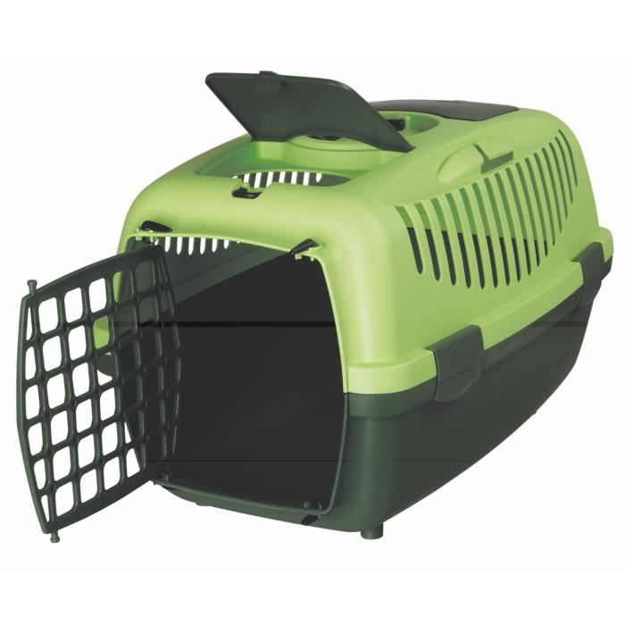 Box de transport Capri 2, XS?S: 37 × 34 × 55 cm, vert foncé-vert clair