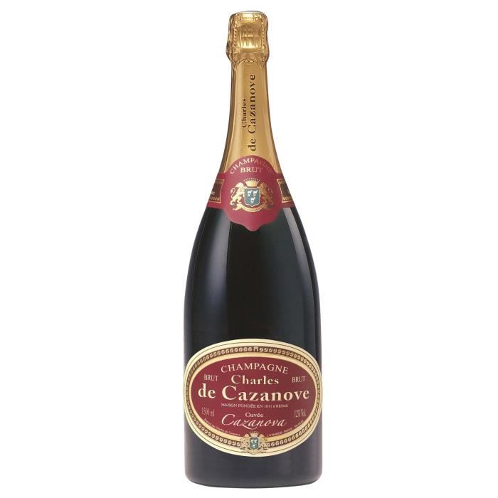 Champagne Charles de Cazanove Cuvée spéciale Cazanova Brut - Magnum 1,5L