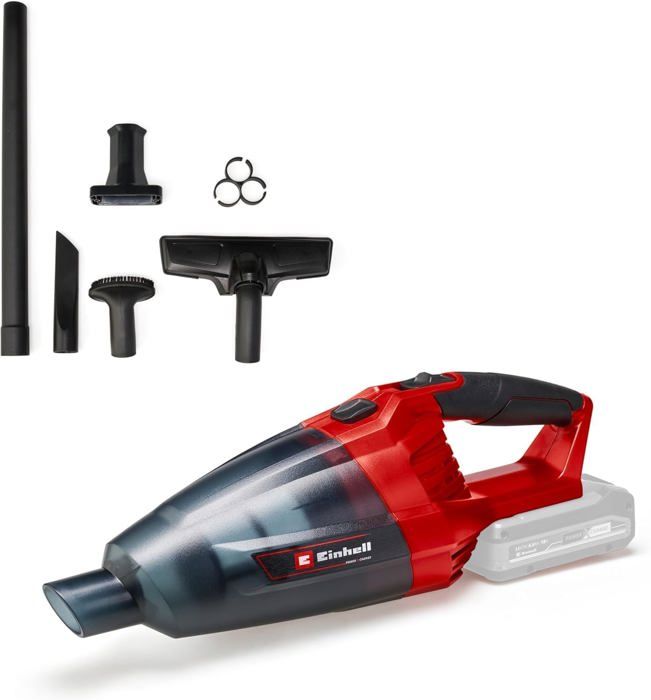 Aspirateur à Main Sans Fil Ariete 2474 - Pour Sec Et Humide, 0.4L, Sans Sac, Avec Accessoires