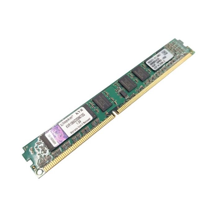 2Go RAM DDR3 KVR1066D3S8N72G LP DIMM PC3 8500 1Rx8 Très bon état - vue 2