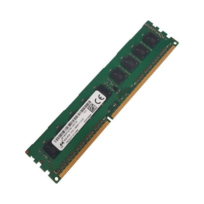 Barrette Mémoire 8Go RAM DDR3 Micron MT18KSF1G72AZ 1G6E1ZE PC3L-12800E 2Rx8 - Micron