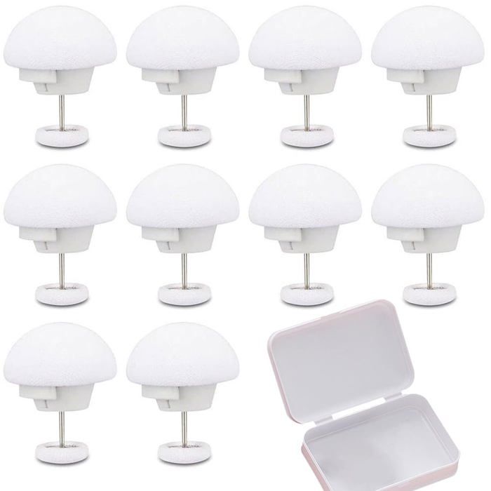 Clip de Couette Attaches de Couette Pinces de Couette Drap de lit Attaches Clips de Fixation Ronds pour Housse de Cou QIEDOVIEY