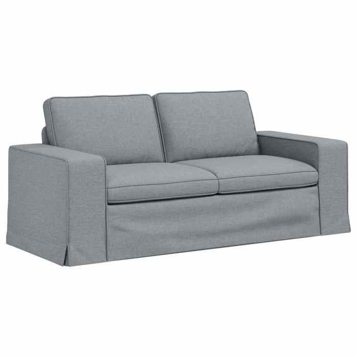 Canapé Gris clair 182 x 80 x 82 cm Métал