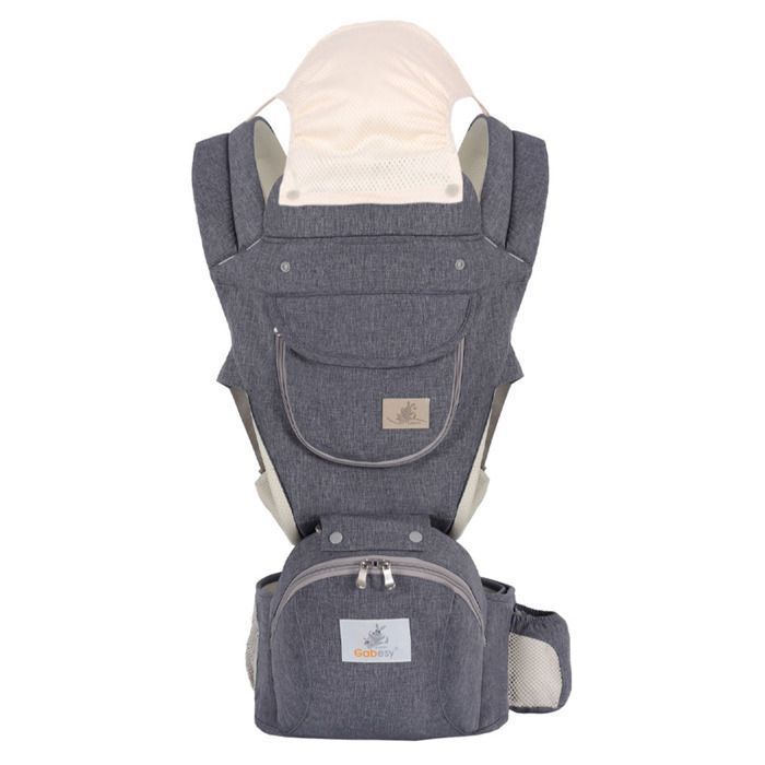 Porte - WONSEE - jusquà 20 kg Siège hanche multifonctionnel 6 en 1 adapté aux enfants 3 à 36 mois en toutes saisons Tabouret dos
