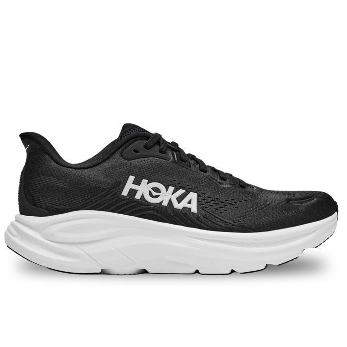 Hoka Clifton 11 - Chaussures de Running Homme Noires - 1176572-BWHT Hoka Clifton 11 - Chaussures de Running Homme Noires - 1176572-BWHT