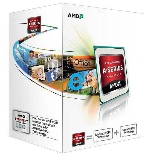 Top achat Processeur PC AMD AMD A4-4000, AMD A4, 3 GHz, Socket FM2, PC, 32 nm, A4-4000 pas cher