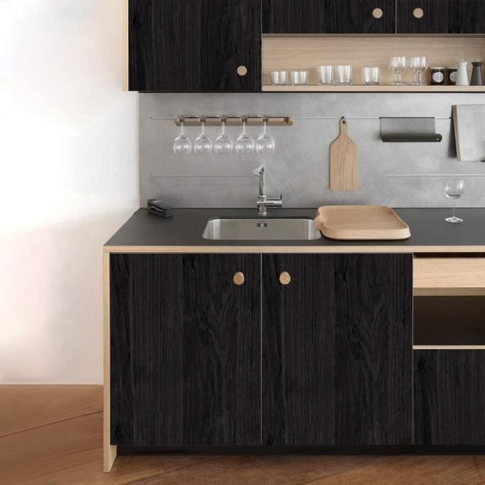 Film Adhésif Décoratif Pour Meubles De Cuisine, Rouleau Autocollant Résistant à L'eau - Neuf