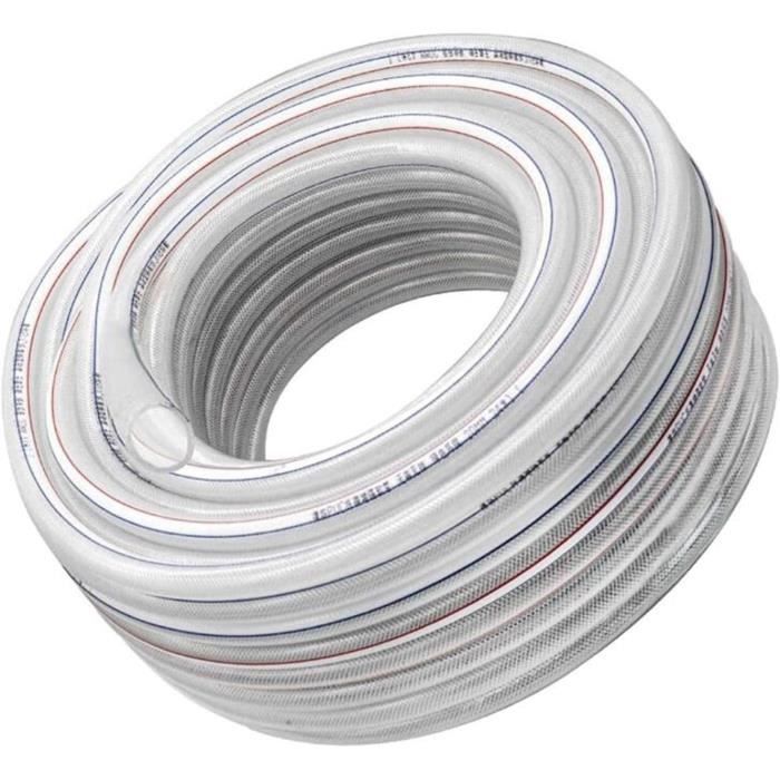 Tube PVC 1mètre Tuyau PVC Transparent 1m - Diamètre Intérieur 22mm / Extérieur 24mm | Pour Aquarium Et Usage Général Tuyau ø22mm Intérieur