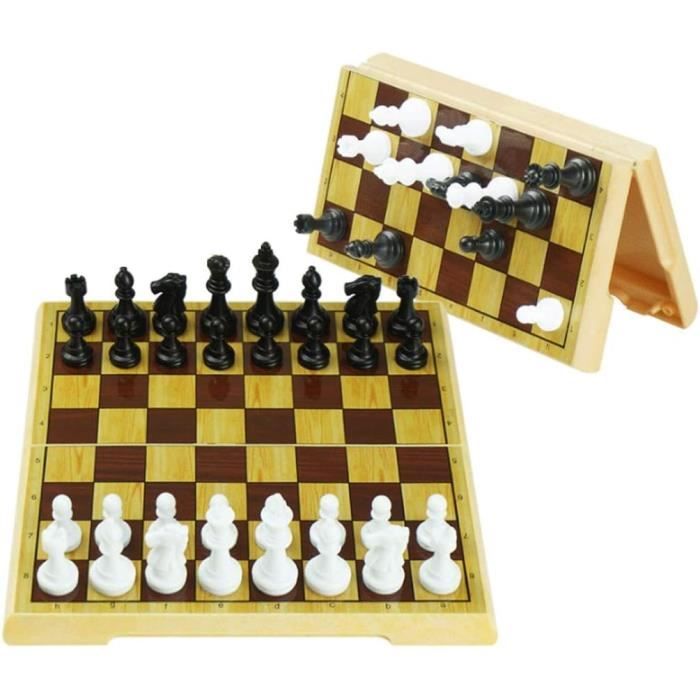 Jeu de Plateau d'Échecs Magnétiques pour Adultes et Enfants Activités