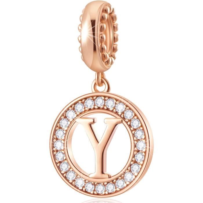 Breloque Cœur Infini Argent 925 Goldene Hufeisen - Pour Bracelet Ou Collier