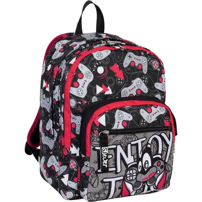 Sac a store dos double compartiment