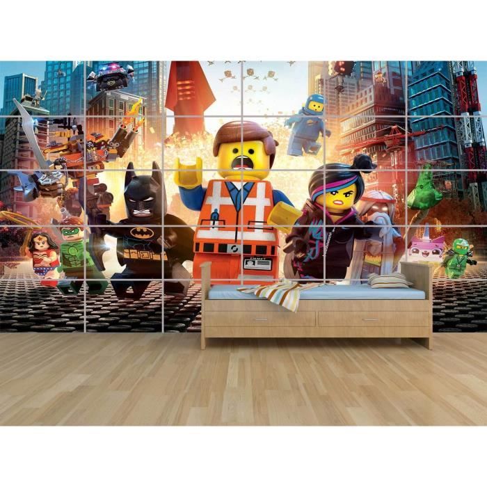 Lego Marvel Avengers Heroes Poster Massive Huge Room Kids Salle De Jeux Enfants Dekoracje Dom I Meble Dekoracje