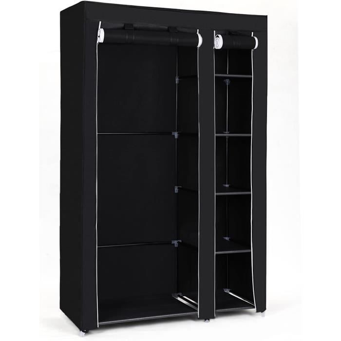 Armoire de Rangement, Penderie de vêtement Pliable en Tissu Nontissé
