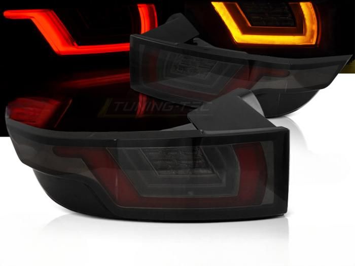 Paire de feux arriere Range Rover Evoque 11-18 FULL LED Rouge Noir Fume-31974407