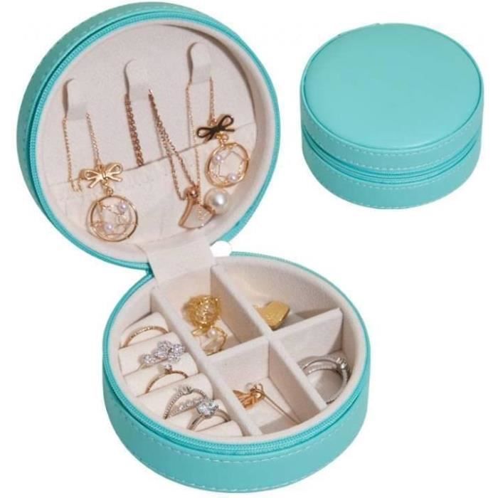 Chelory Boîte à Bijoux De Voyage Pour Femmes Et Filles, Double