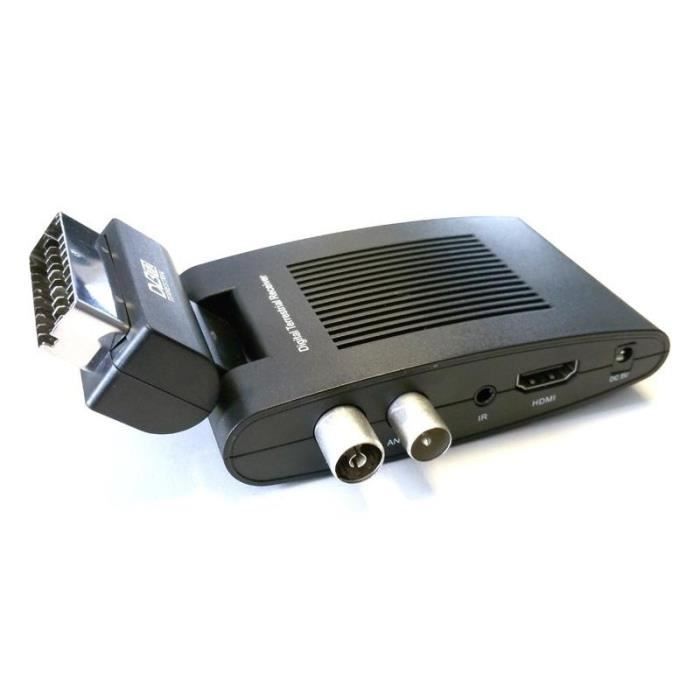 Récepteur Péritel TV DVB-T2 (avec port HDMI) - antenne rateau, avis et prix  pas cher - Cdiscount