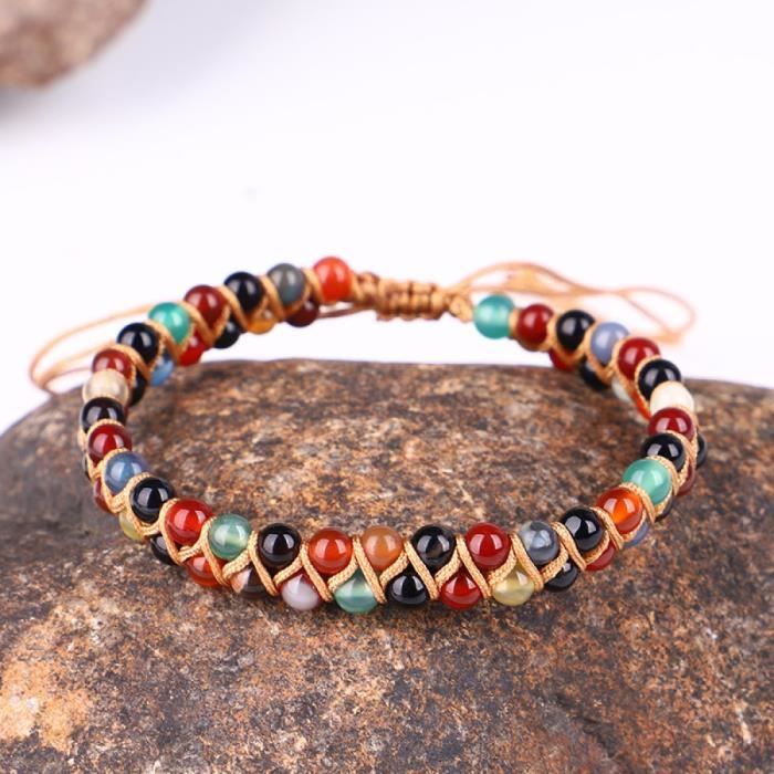 Bracelet Football Réglable Corde Tressée Avec Breloques – Cadeau Enfant Garçon Fille Fan De Foot