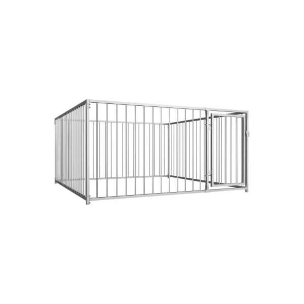 Chenil - Non spécifié - 200 x 200 x 100 cm - Grand chien - Rectangulaire - Extérieur