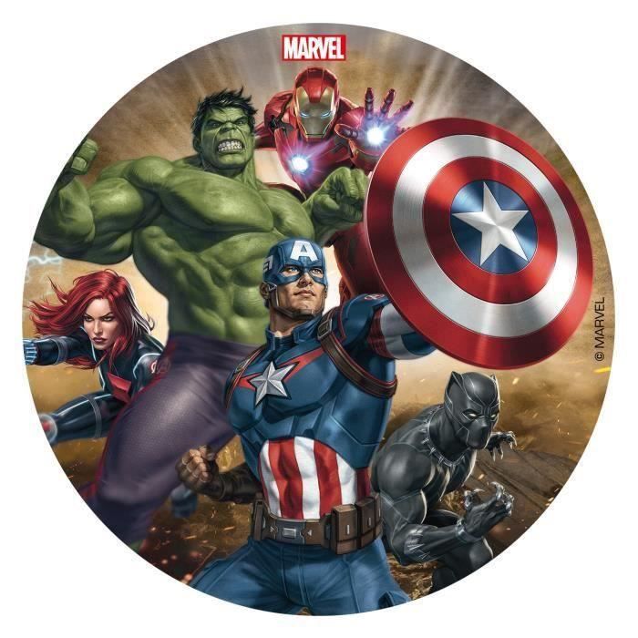 Disque Sans Sucre 16 Cm Avengers Decor Gateau Anniversaire Cdiscount Maison Disque Sans Sucre 16 Cm Avengers Decor Gateau Anniversaire Cdiscount Maison