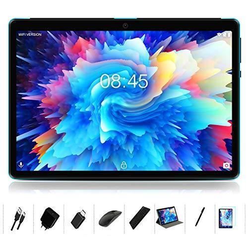 Tablette Tactile 10 Pouces Android 10.0- MEBERRY 4GB RAM + 64GB ROM  Ultra-Rapide Tablettes, 4G LTE & WiFi, Certification Google GSM