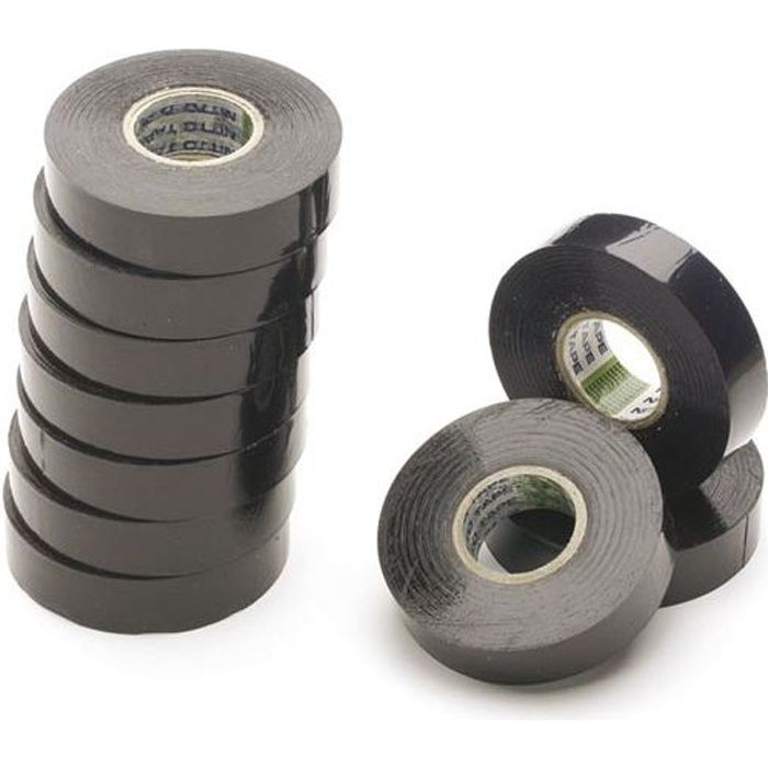 NITTO RUBAN ADHESIF ISOLANT NOIR 19MM X 20M