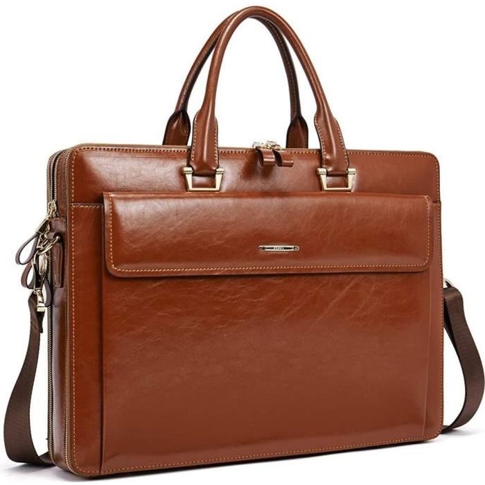 Sac porte store document cuir
