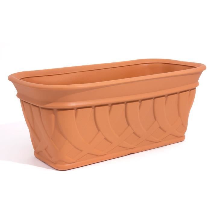 Isabella Terra Bac A Fleurs Galeon Terre Cuite 80 Cm Achat Vente Jardiniere Bac A Fleur Isabella Terra Bac A Fleu 3210 Cdiscount