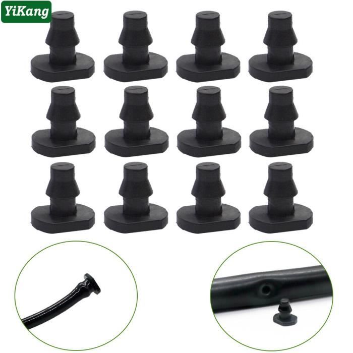 Bouchon d'extrémité de tuyau d'irrigation 4-7mm, 5 à 30 pièces, bouchon  d'égouttage de jardin, système d'*DV6673 - Cdiscount Jardin
