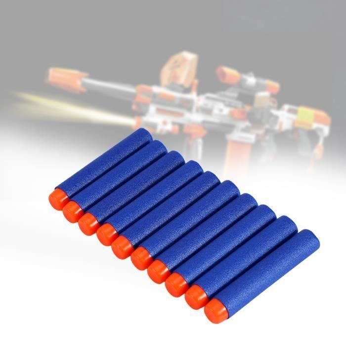 10pcs fléchettes Bullet Pour NERF N-Strike à tête ronde Blasters ...
