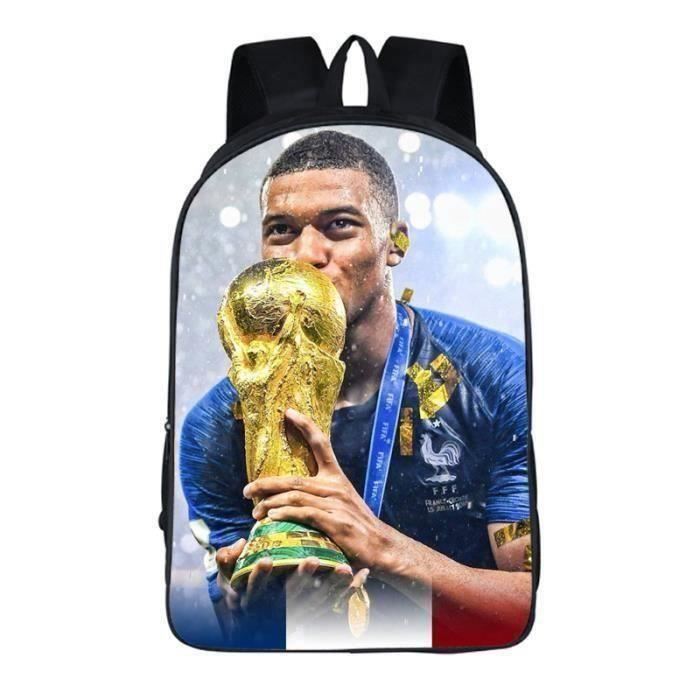 Sac à dos mbappe sac à dos résistant à l'usure Maillot de l'équipe de  France Champion FFA sac à dos de plus grande capacité JAF564 - Cdiscount  Bagagerie - Maroquinerie