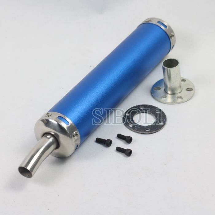 DB Killer Universel Alamor Moto - Silencieux Acier Inoxydable 120mm Pour Pot D'Échappement