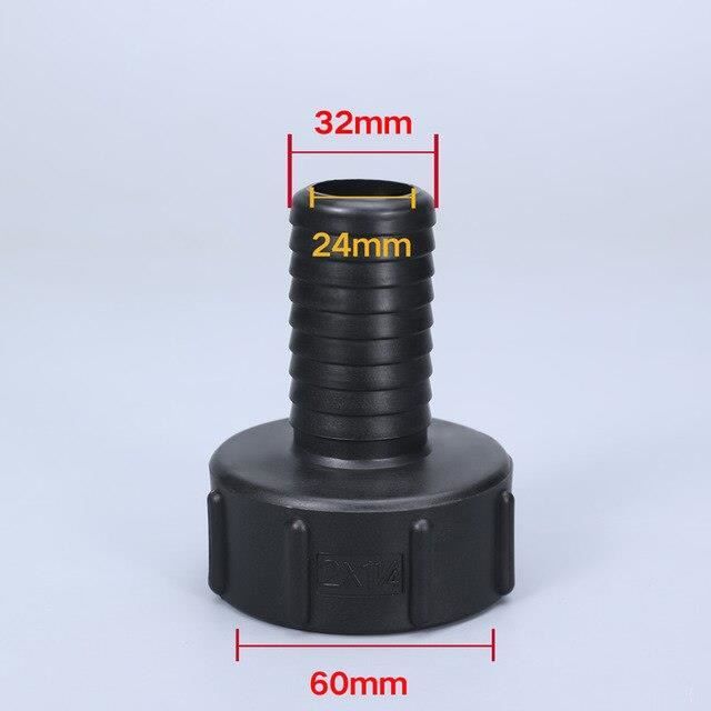 Bouchon Raccord Réservoir IBC 60mm - Lot De 3 - Filetage Épais - Étanchéité Et Protection Poussière - Plastique Durable