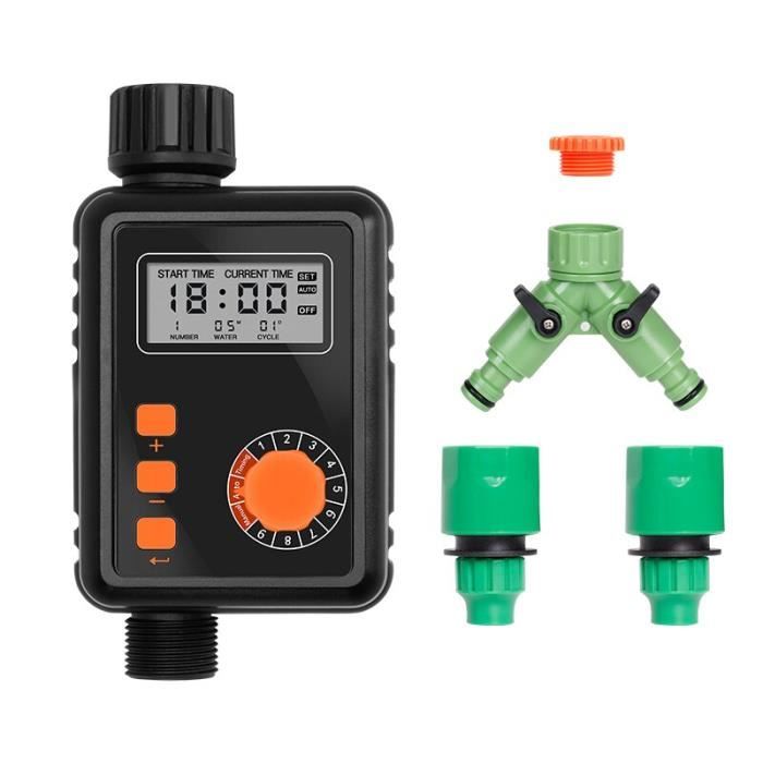Programmateur D'arrosage électronique Green Blue GB390 - IP55 - Durée 1 à 300 Min, Fréquence 1h à 7 Jours - 2