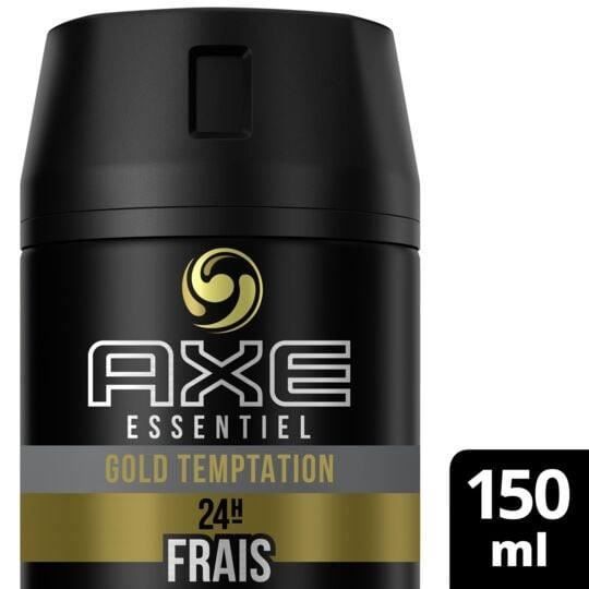 AXE Deodorant Spray Gold Temptation 150 Ml – 24h Frische & Unwiderstehlicher Herrenduft