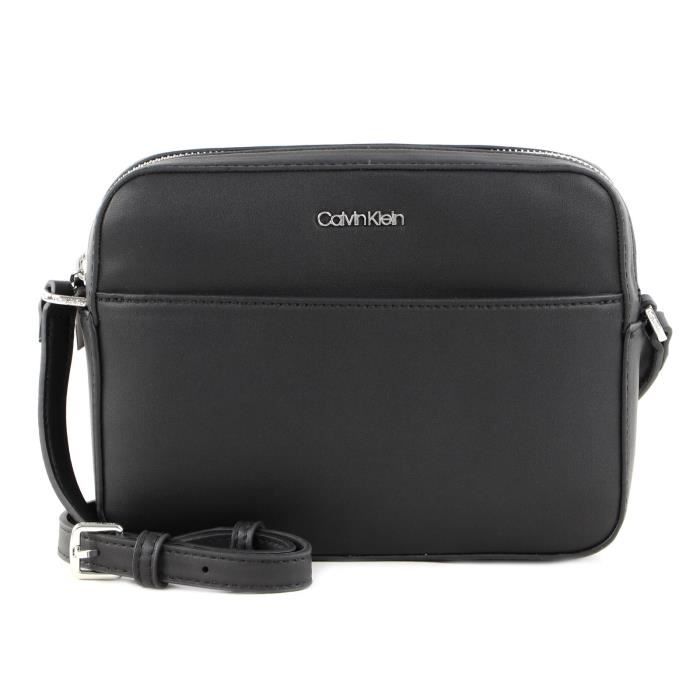 Calvin Klein CK Must Camera Bag W / Slip Pocket CK Black [176859] sac