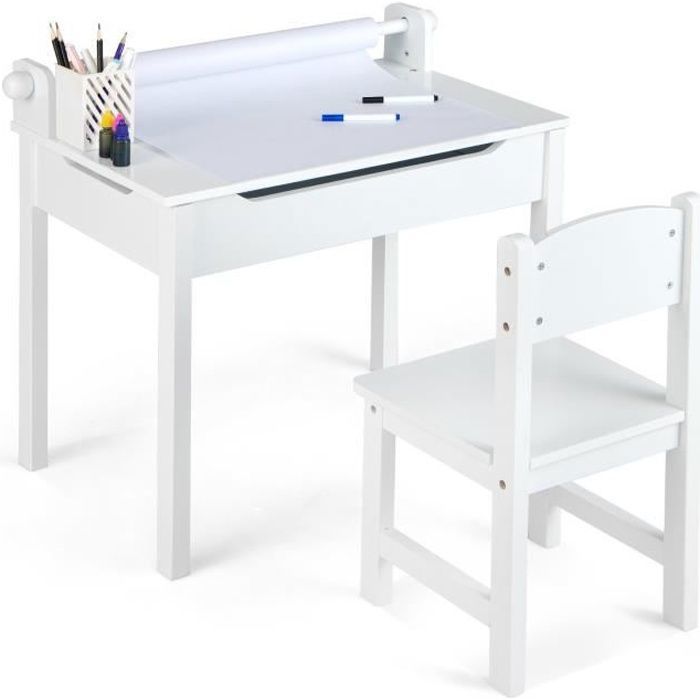 Bureau pliable Rootz bureau Ordinateur poste de travail bureau Enfants adolescents
