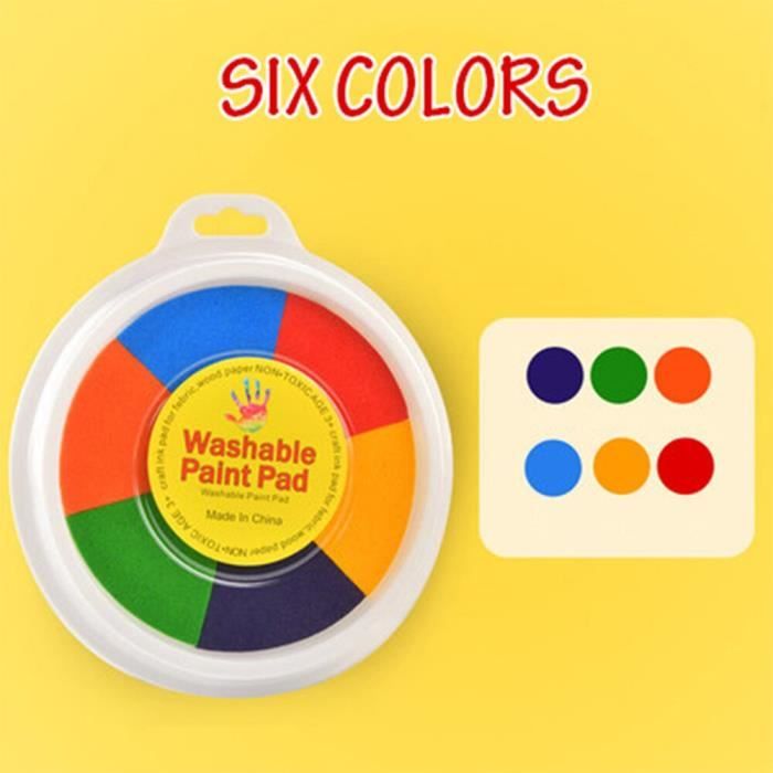 Kit Peinture Au Doigt Pour Enfants - 24 Couleurs Non Toxiques, Livres De Coloriage, Activité Sans Eau Ni Désordre