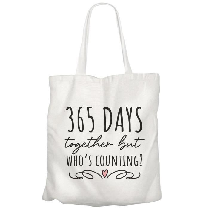 Grand Sac Shopping Parrain Famille - Sac Plage Étudiant 38x42 Cm