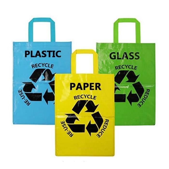 Sac discount a recyclage
