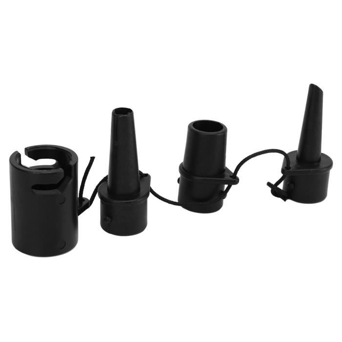 FIPASEN Adaptateur Pompe Planche à Pagaie Avec 4 Buses - Convertisseur Soupape Pour Kayak, SUP Et Lit Gonflable