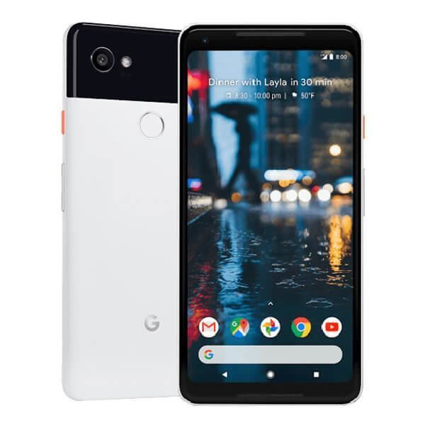 Vente T&eacute;l&eacute;phone portable Google Pixel 2 Blanco 64 GB UK pas cher