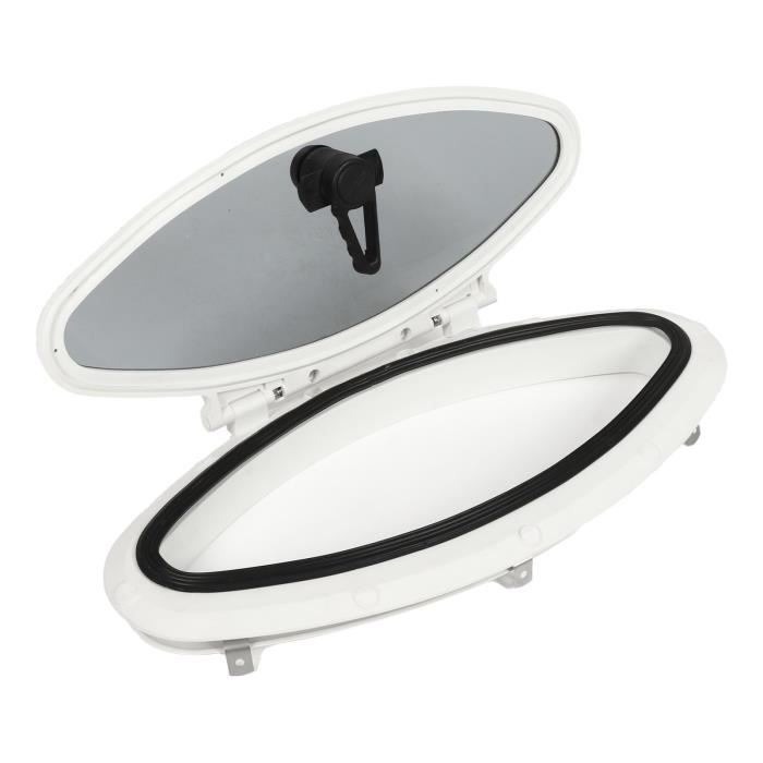 GOTOTOP Fenêtre de hublot de bateau Hublot de bateau hublot ovale anti