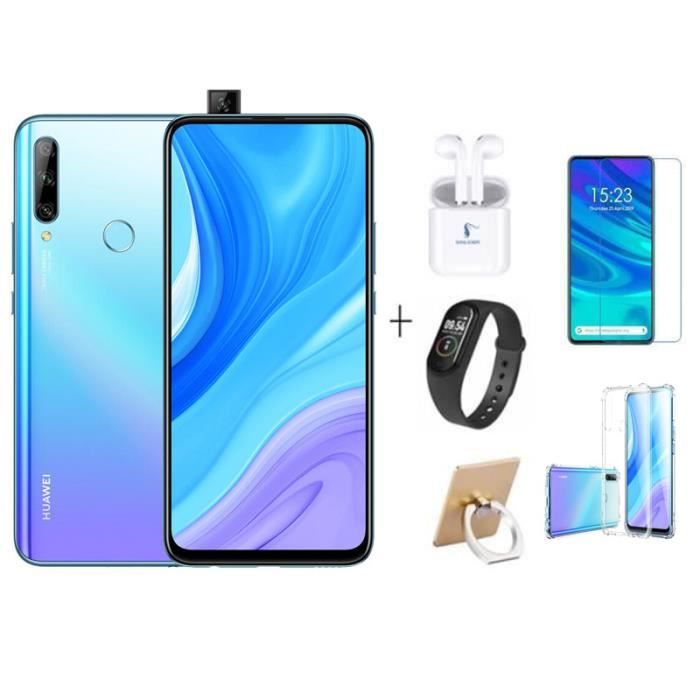 Achat T&eacute;l&eacute;phone portable Huawei Y9 Prime 2019 (Enjoy 10 Plus) 6Go +128 Go (Version internationale) Bleu pas cher