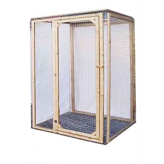 Enclos Pour Chat 100x100x150 6 Faces 4 Metres Cdiscount Animalerie