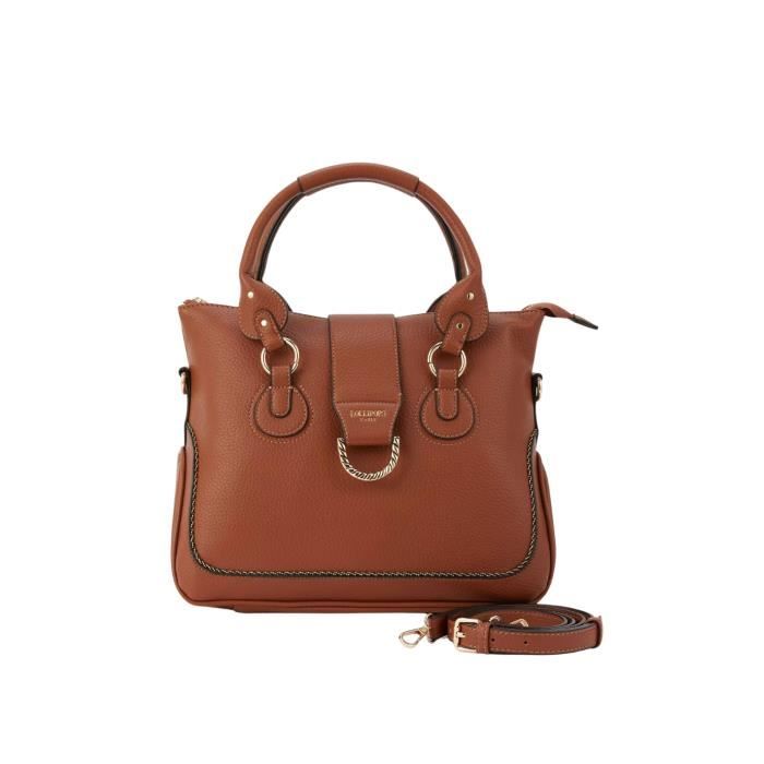 Sac a main Lollipops Ref 61706 Camel 35 27 14 cm