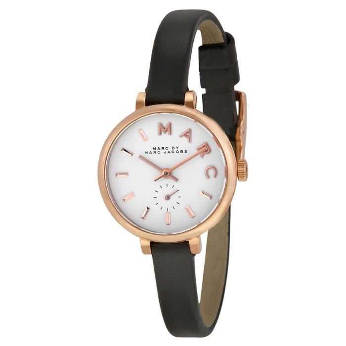 Montre - Marc Jacobs - MBM1352 - Femme - Cuir - Chic - Blanc Montre - Marc Jacobs - MBM1352 - Femme - Cuir - Chic - Blanc